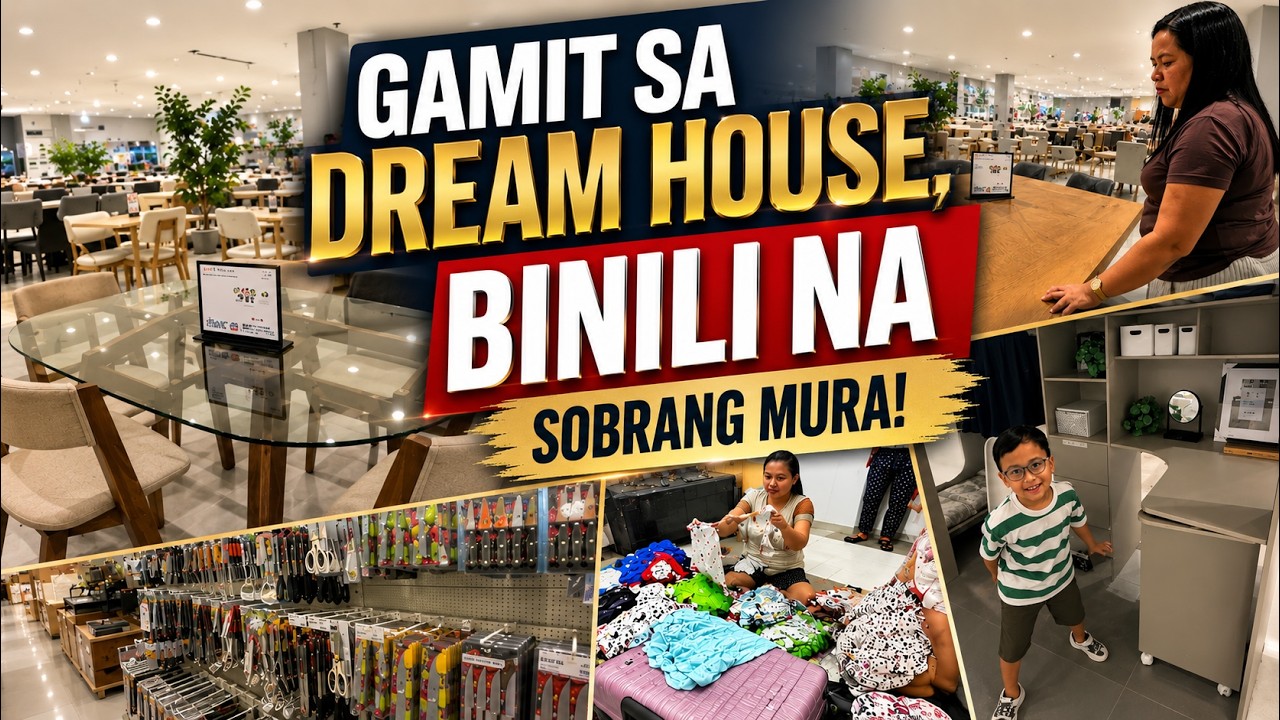 GAMİT SA DREAM HOUSE!!!! BINIILI NA!! Sobrang mura!