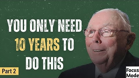 How To Build Your First $1 Million Portfolio – Part 2 (Charlie Munger’s Rules)
