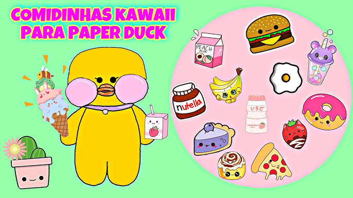 Ideias de roupas para seu pato paper duck ! 💕 #lalafanfan #paperduck