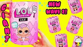 giant canister of lol lils wave 2 new lil brothers lil sisters lil pets