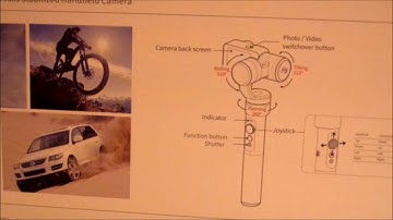 FEIYUTECH SUMMON+ 3 Axis Gimbal Stabilized Handheld Camera Unboxing
