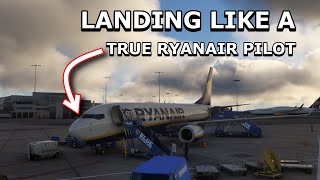 *HARSH* Landing in the Ryanair!! | MSFS Full Flight (ish)