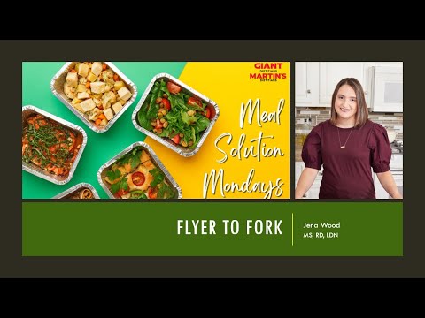 Meal Solution Mondays Flyer to Fork
