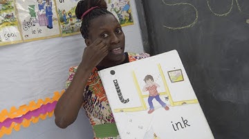 Fanaka Junior School Reception Class Language lesson 4