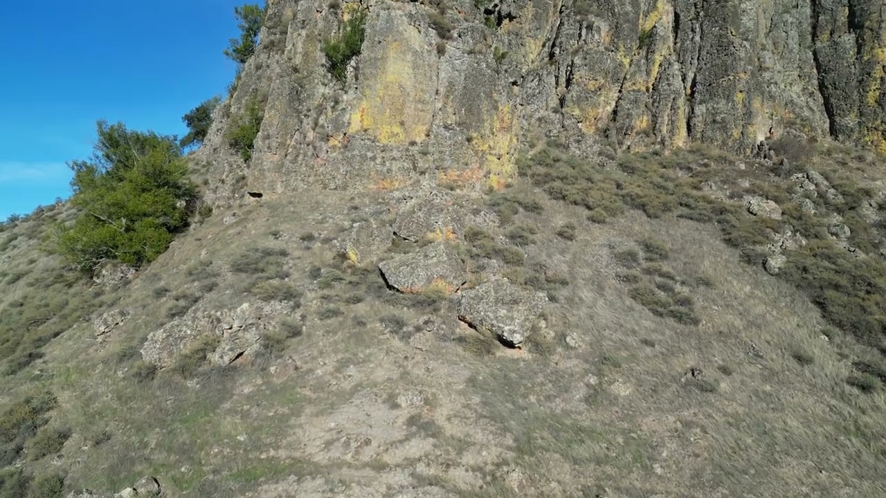 Land -Jam Aerial Video. Central California.