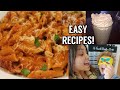 CREAMY SALMON PASTA & DATES MILKSHAKE RECIPE | Maliha's Ramadan Vlogs