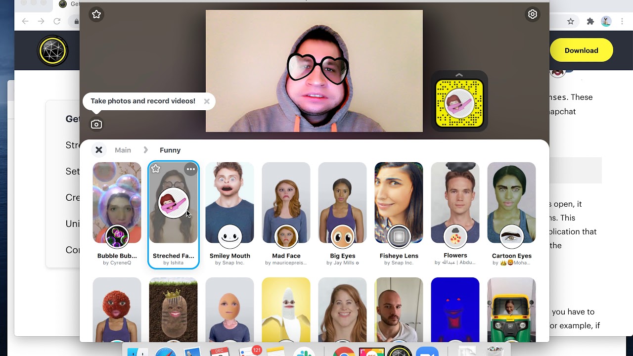 How to CONNECT SNAP CAMERA to ZOOM? YouTube