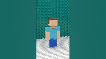 How to make Lego Steve easy🙄 #minecraft #tutorial