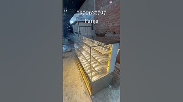 Sweet and bakery display counter #sweet #shortvideo #sweetcounter