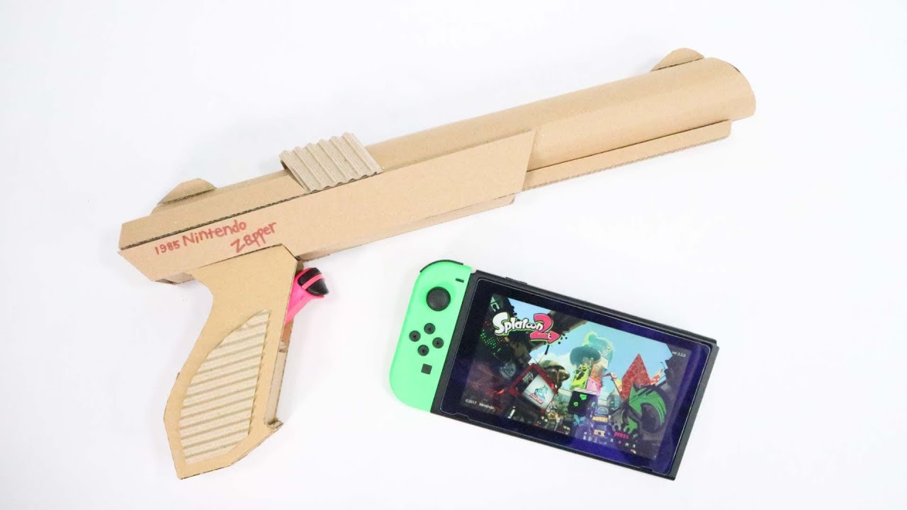 Cardboard Diy Fortnite Assault Rifle Scar Toy Con フォートナイト アサルトライフル Scar Toy Con Youtube