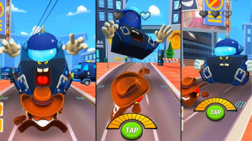 Red Ball Super Run - Gameplay Walkthrough - Railway Rush - (Android, iOS)