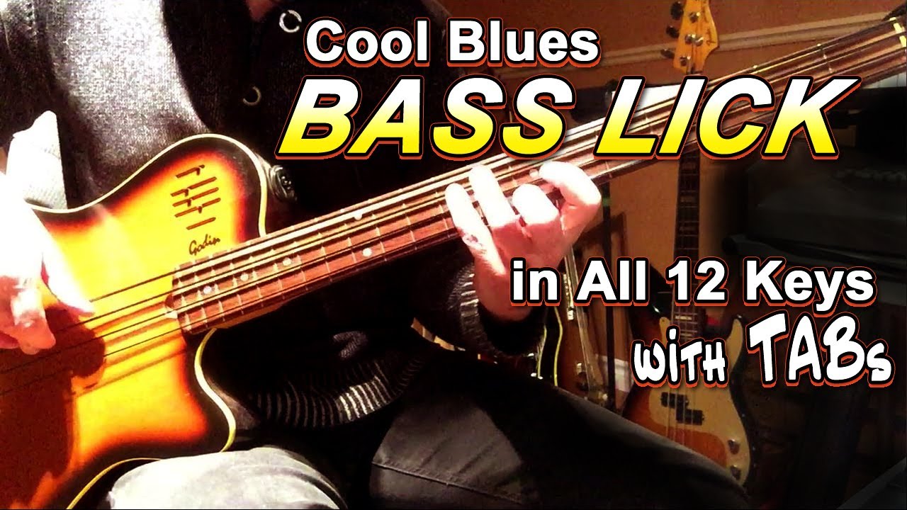 Blues Bass. Cool Blues. Blues licks. No more Blues Bass.