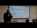 Suffah academy intro event