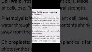 cell :the structural unit of life last minute revision notes #class9 #ncert #exploration