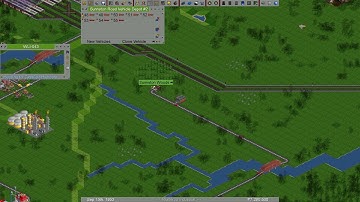 Wood from Sunnston to Hydrocracking Plant | Tallulah Modding | OpenTTD