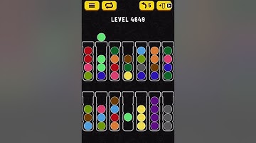 【Ball Sort Puzzle】Level.4649