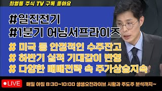 #일진전기 , 1분기 놀라운 실적발표   하반기 실적도 믿고 볼 기업 ! 시세분출은 지금부터 시작입니다. 보유자 전략과 신규매수 진입시점은?