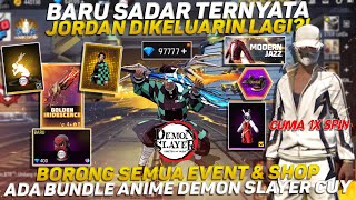 BARU SADAR TERNYATA JORDAN DIKELUARIN LAGI?! BORONG EVENT ADA BUNDLE ANIME DEMON SLAYER CUY