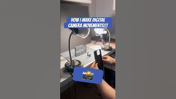 How I Add Camera Movements In My LEGO Stop-Motion Animations! #lego #stopmotion #shorts