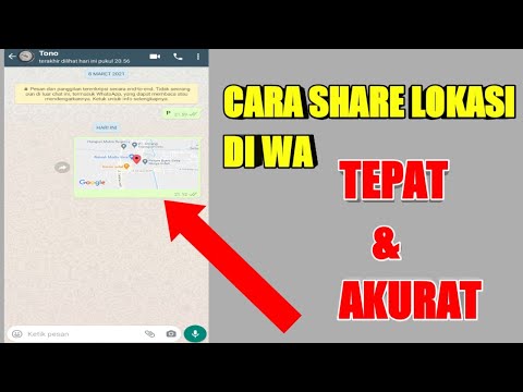 Video: Bagaimanakah cara saya berkongsi lokasi saya selama-lamanya di WhatsApp?