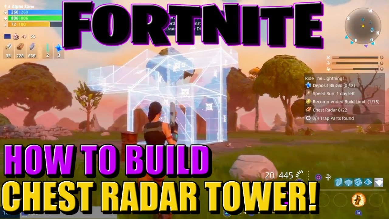 HOW TO BUILD the RADAR TOWER | FORTNITE - YouTube - 1280 x 720 jpeg 136kB