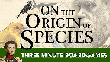 On the origin of Species in about 3 minutes