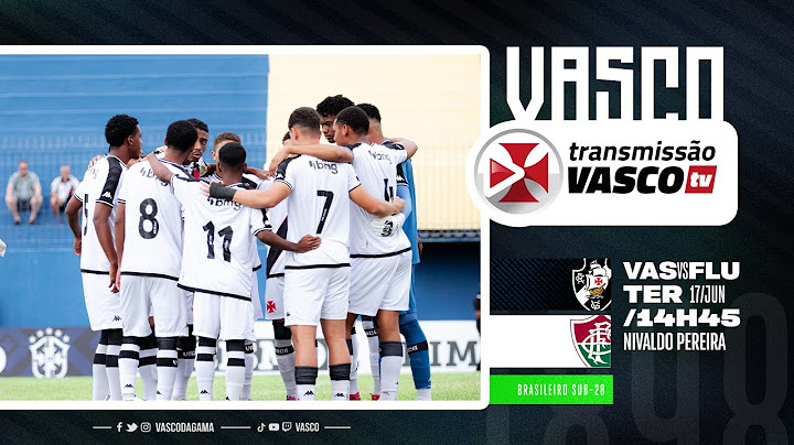 AO VIVO | VASCO X FLUMINENSE | BRASILEIRÃO SUB-20 - VASCOTV