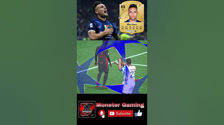 lautaro martínez best Goal in Champions league 🔥 FIFA MOBILE | #shorts #fifa #fifamobile #football