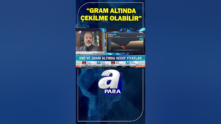 Altın Yatırımcıları Dikkat! İslam Memiş Uyardı | A Para #shorts