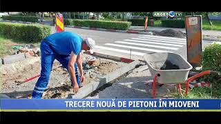 TRECERE NOUĂ DE PIETONI ÎN MIOVENI