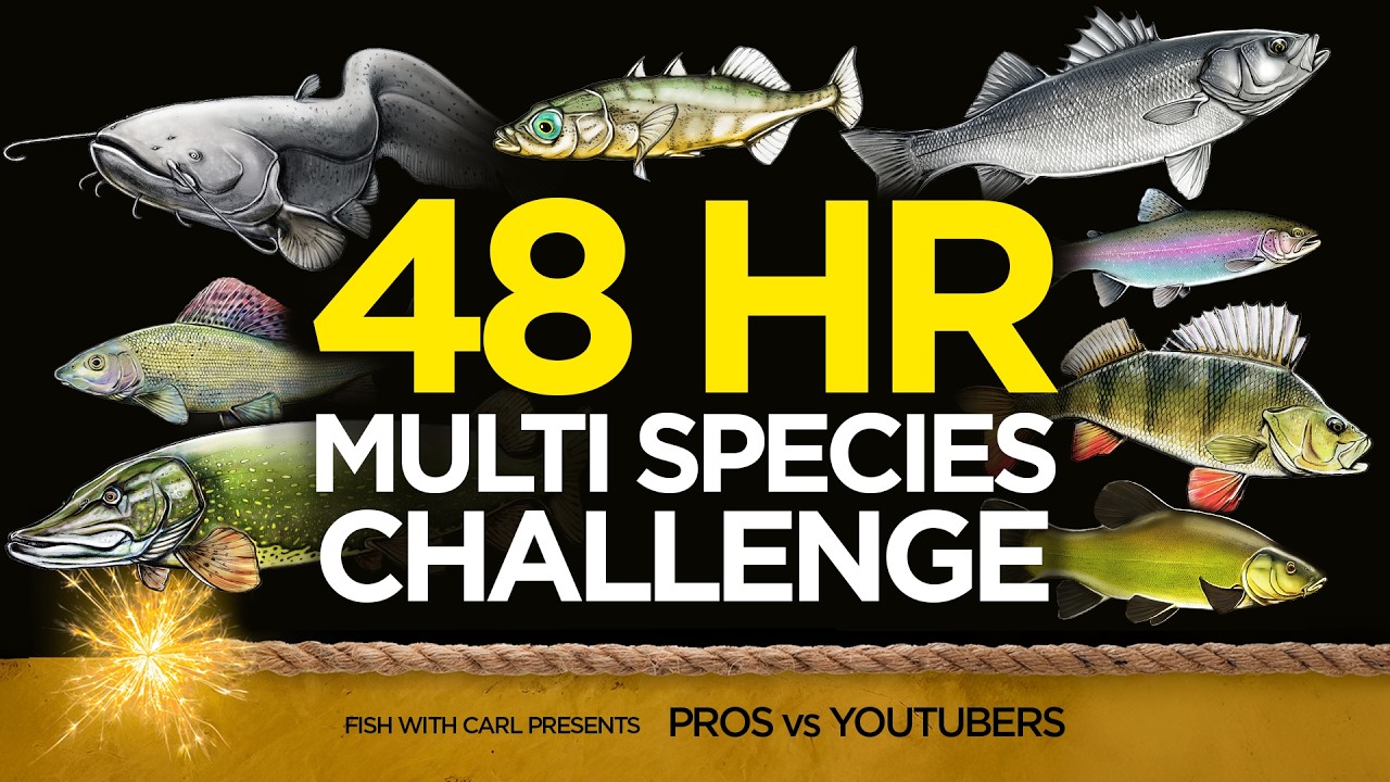 PROs VS YouTubers! How Many Can We Catch In 48hrs?