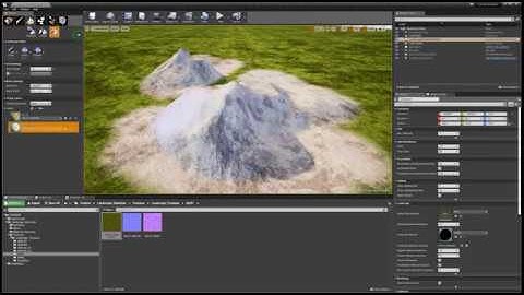 UE4 Terrain Shader V1