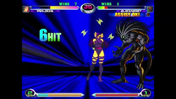 MvC2: Sanford - Magneto/Psylocke Comeback vs Cyke/BH/Sent (Duke) .:11.26.22:.
