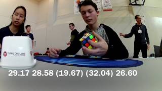 3x3 oh | Average of 28.12 [MOW]