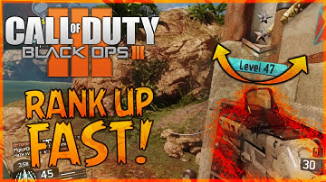 Black Ops 3 - HOW TO RANK UP FAST! - TIPS & TRICKS!