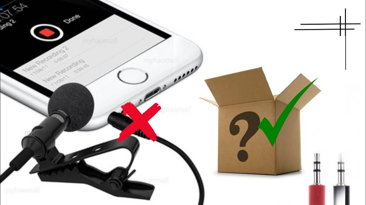 How to Connect External Mic to Smartphone (Android/iPhone) Audio