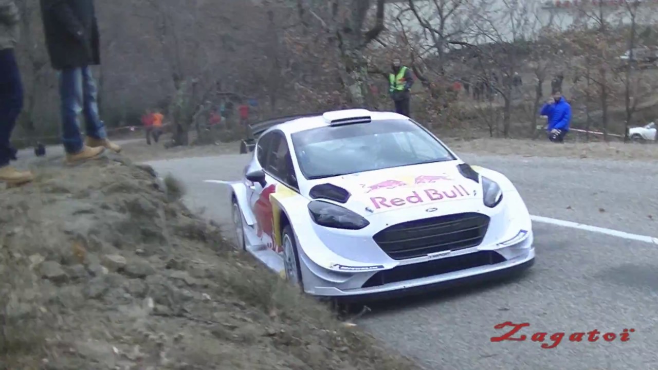 Ford Fiesta WRC  Tests Ogier Ingrassia Monte Carlo 2018