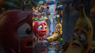 🍌 Kela Mar Gaya 😭 | Emotional AI Animation #banana #sad #ai