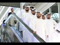 محمد بن راشد يتفقد مبنى "كونكورس دي" الجديد في مطار دبي الدولي
