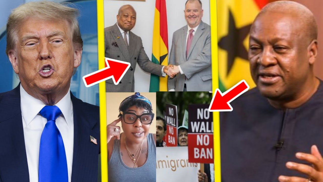 🔥Afia Schwar VS Okudzeto After US Prez Trump SUSPENDS Visa For  Ghana!