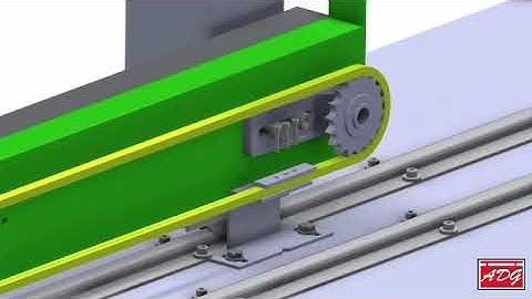 ADG 3400 KIT for Telescopic Sliding Gate Installation Video