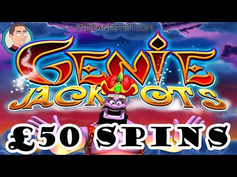 Genie Jackpots Slot Machine £50 Spins - Bookies JACKPOTS - 동영상
