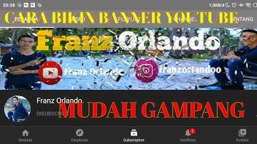 Cara Membuat Sampul / Header Youtube Gaming di Hp Android | PIXELLAB TUTORIA