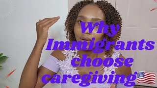 Why Immigrants Take Caregiving Jobs. #caregiving #livinginusa #caregivingInUsa by Fayee Social 315 views 11 months ago 4 minutes, 10 seconds
