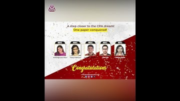 US CPA Exam Success: Aspirants clear 1 paper | CPA Course | CPA exam