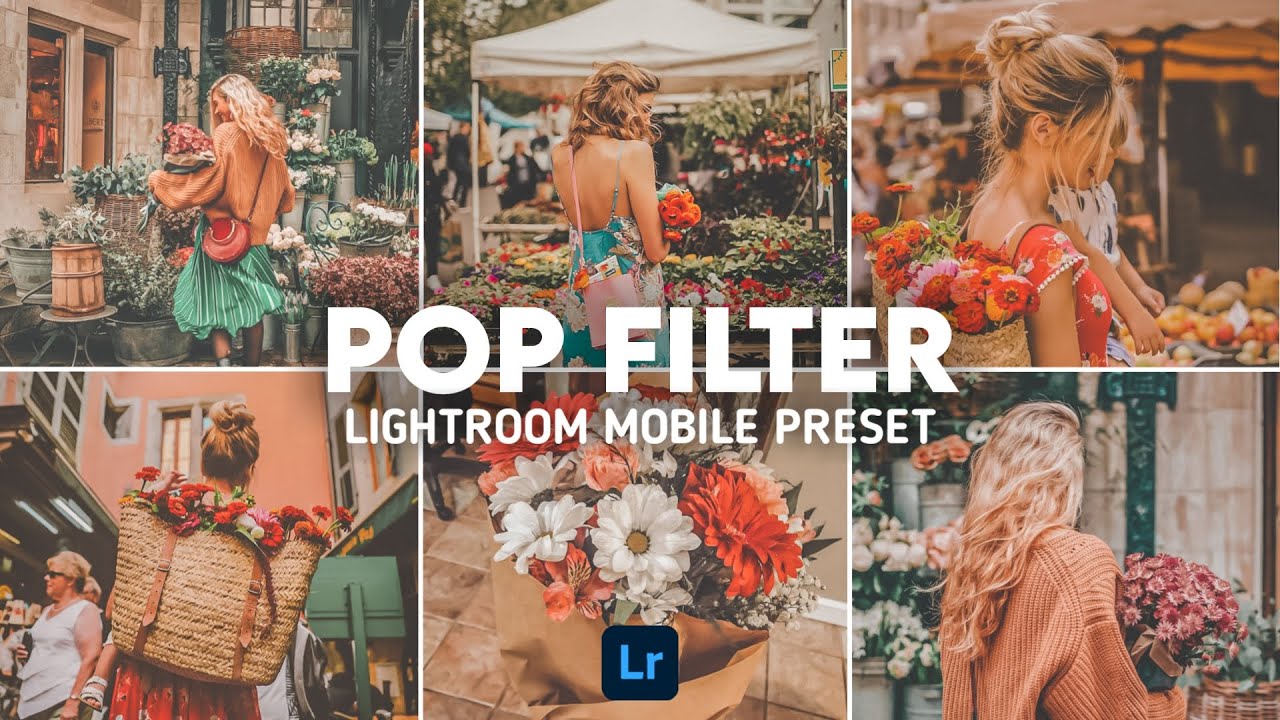 Pop Filter - Preset Lightroom Terbaru 2022 | Orange Peach | Lightroom Tutorial | Yonaard Id