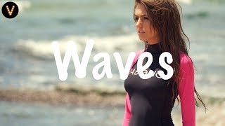 Midranger - Waves (Lyrics / Lyric Vidoeo) feat. Ashley Apollodor
