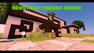 Обзор карты Redstone Modern House [1.9.4] [1.8.9]