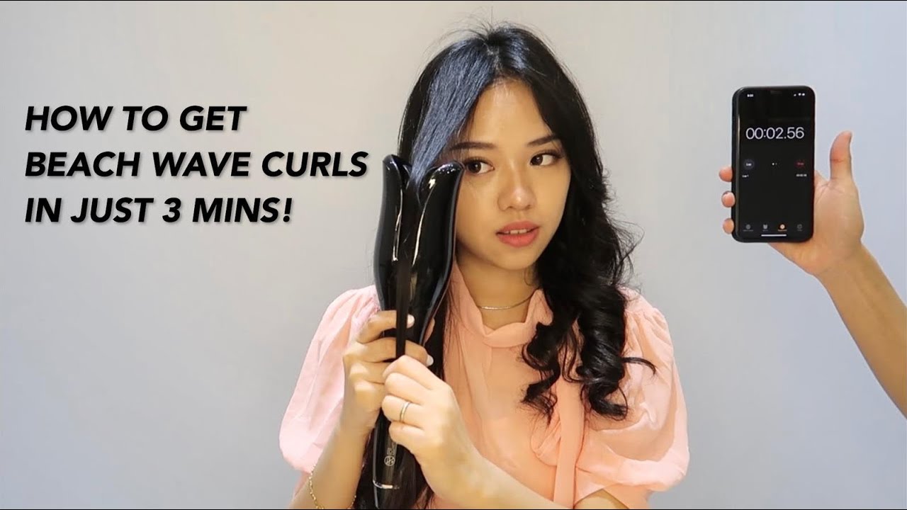 How To Get Beach Wave Curls Umate Spin N Curl Professional Hair