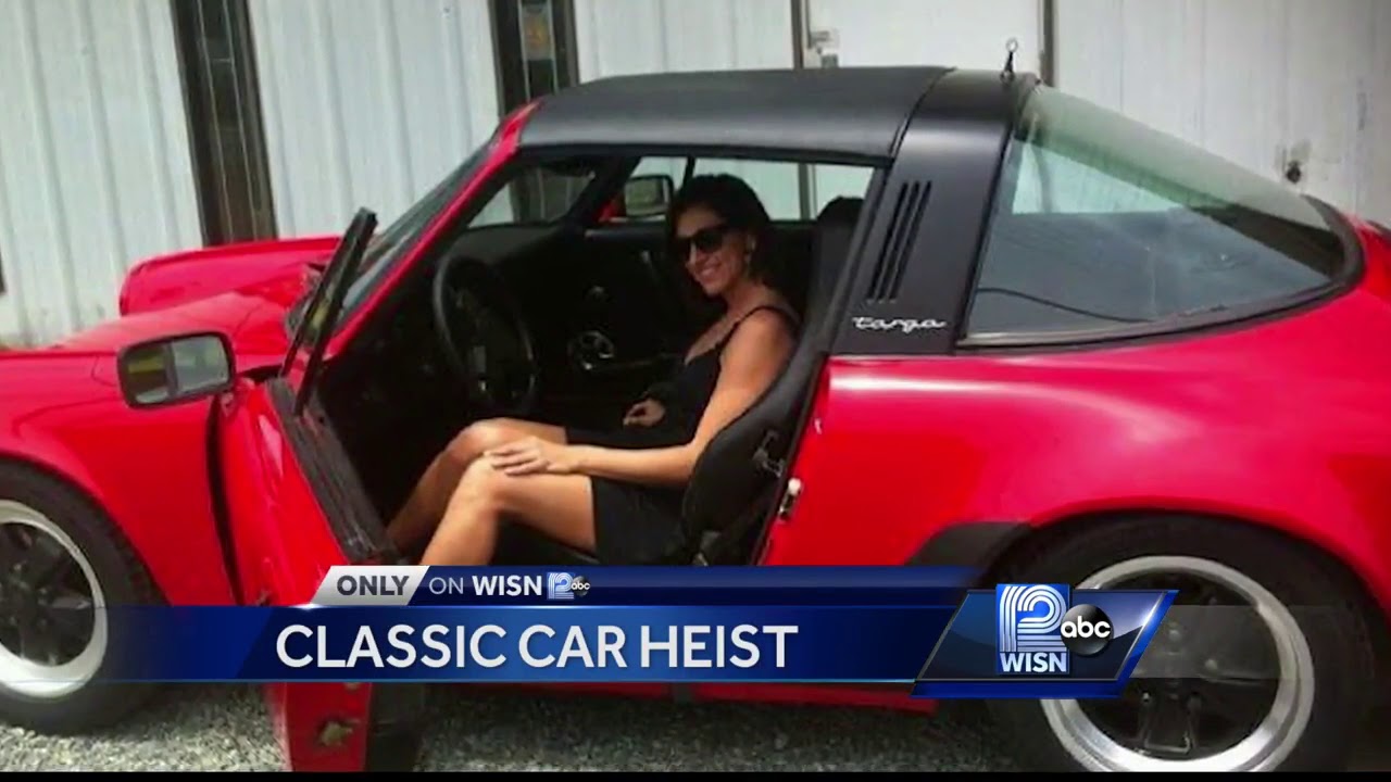 Classic car heist caught on camera YouTube